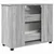 Kupaonski ormar s ladicama Siva Sonoma 76,5 x 35 x 64 cm