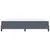 Vidaxl Postelja boxspring z vzmetnico Temno siva 200 x 200 cm Žamet