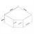 Hanah Home nadgradni element za ormar BA268, 91 cm, peščar
