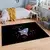 Conceptum Hypnose Tepih Hmi Kdc-30, Pravougaoni, 80 x 140 cm, Crni