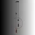 Opviq luster Zorella 20600-C, 2 × G9, braon