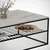 Hanah Home Klub sto Etna 95x43x55cm Sivi