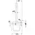 Duravit 99271000 - Zidna četka za WC D-CODE, sjajni hrom