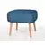 Atelier del Sofa Tabure 50x43x42cm, Plavo