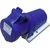 MENNEKES Stenska doza MENNEKES 1341 CEE-Cara  TwinContact 16 A 3p modra IP44
