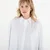 Srajca Calvin Klein Jeans Solid Boxy Cropped Shirt White M