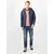 JACK & JONES Majica Paulos, rdeča, modra