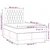 Vidaxl Box spring postelja z vzmetnico LED temno modra 120x200cm žamet