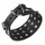 Zapestnica LEATHER & STEEL FASHION - Pyramids and Rings - LSF1 158