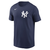 New York Yankees Nike Fuse Wordmark Cotton majica