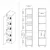 MID.YOU VISOKA omara 30/165/33 cm