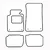 Textile car mats BMW 3 1998-2002 (E46)