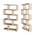 Hanah Home Polica 90x20x156cm Hrast