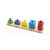 Melissa & Doug Lesene sestavljanka geometrijske oblike 15 kosov