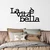 Wallity Zidna dekoracija Vita E Bella 1, 60x30 cm, 1.5 mm, Crna