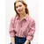 TOMMY HILFIGER Bluza Ess  ecru / češnjevo rdeča