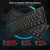 REDRAGON gaming tastatura Horus Mini, wired& 2.4G & bluetooth, red K632RGB-PRO