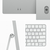 Apple iMac 24 4.5K, M3 8C-10C, 8GB, 256GB - Silver