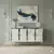 HANAH HOME Komoda Tuna 120 White Silver