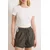 Trendyol Milla ženska majica Thmss26Ts00003, Ecru-Ecru