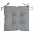 Jastuci za stolice 4 kom sivi 40 x 40 x 7 cm od tkanine Oxford