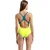 Arena performance swim pro solid blue cosmo/artic lime m - uk34