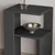Hanah Home pomoćni sto Silent, 36 cm, antracit