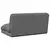 vidaXL Tlorisni stol Temno siva 110 x 82 x 55 cm blago