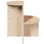 Kava Stol Prirodna 50 x 40 x 50 cm Masivna borovina