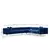Atelier del Sofa Ugaona garnitura Como 310x70x270cm Teget