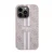 GUESS Maska za telefon Magsafe 4G Pu Printed Stripes za iPhone 15 Pro roze