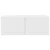 TV zidni ormar Zidne 2 pcs Sjajno bijelo 39 x 31 x 29,5 cm