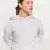 GymBeam Women‘s Varsity Hoodie Grey
