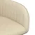 Trpezarijske stolice 2 pcs Tkanina Krem 56,5 x 50 x 87,5 cm