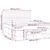 vidaXL vidaXL Box spring postelja z vzmetnico modra 180x200 cm blago, (21118455)