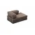 Atelier del Sofa Dvosed Comfort, 140 x 75 x 95 cm, Sivi
