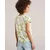 WE Fashion Majica pastelno modra/apno/zelena/bela