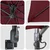 Vrtni suncobran Bordeaux Crvena 248,5 x 247,5 x 160 cm