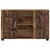 Kreveta s policom FLORIN Staro drvo 88,5 x 30,5 x 55,5 cm