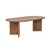 Hanah Home Klub sto Sable, 119x40x60 cm, Boje hrasta