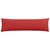 Jastučići za sofu 2 pcs Crvena 145 x 40 cm tkanina