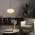 Opviq Luster Asker-15181, 30x30x118cm, IP20, Belo-zlatne boje