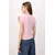 Trendyol Milla Ženska majica TWOSS26TS00231, Roze