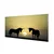 tulup.si Steklena slika Field sunset samorogi 120x60 cm 2 obešalnika