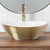 Rea Sofia umivalnik za pult Brushed Gold