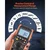 VEVOR Digitalni multimeter SS103 190x95x60 mm 1000V Črn