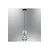 Opviq luster Timee 2857-1A-02, LED 4 W, hrom