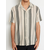 Trendyol Limited Edition Black Regular Fit Striped Textured Summer Shirt