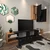 Hanah home TV Komoda Zebra Crna