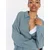 Pull&Bear Bluza dimno modra